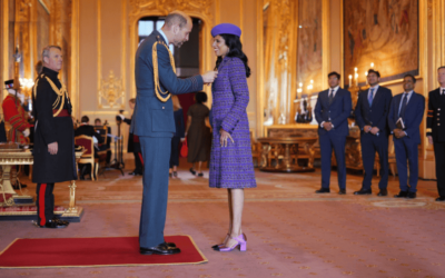 CEO de Chanel, Leena Nair reçoit le titre de Commander of the British Empire